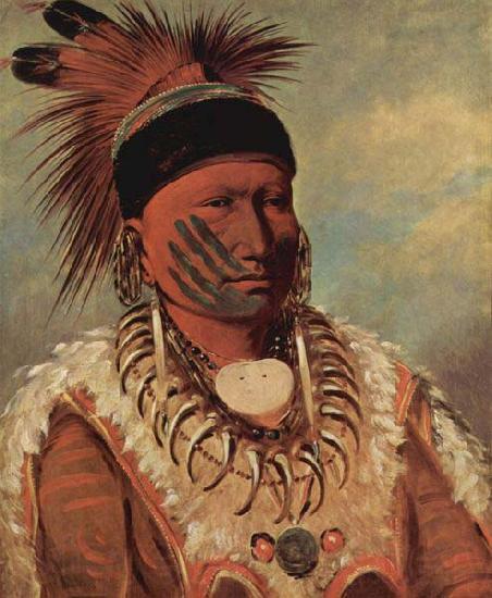 George Catlin The White Cloud Germany oil painting art